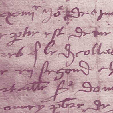 Un document notarial du XVIe siècle, avec une écriture ancienne difficilement lisible requérant un travail de paléographie.