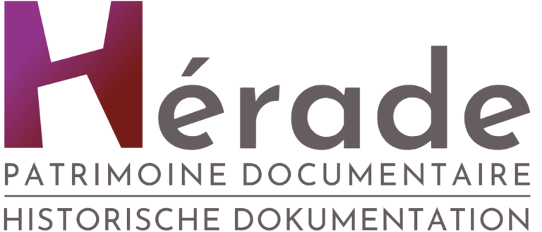 Logo d'Hérade Patrimoine documentaire (Laëtitia Brasseur)